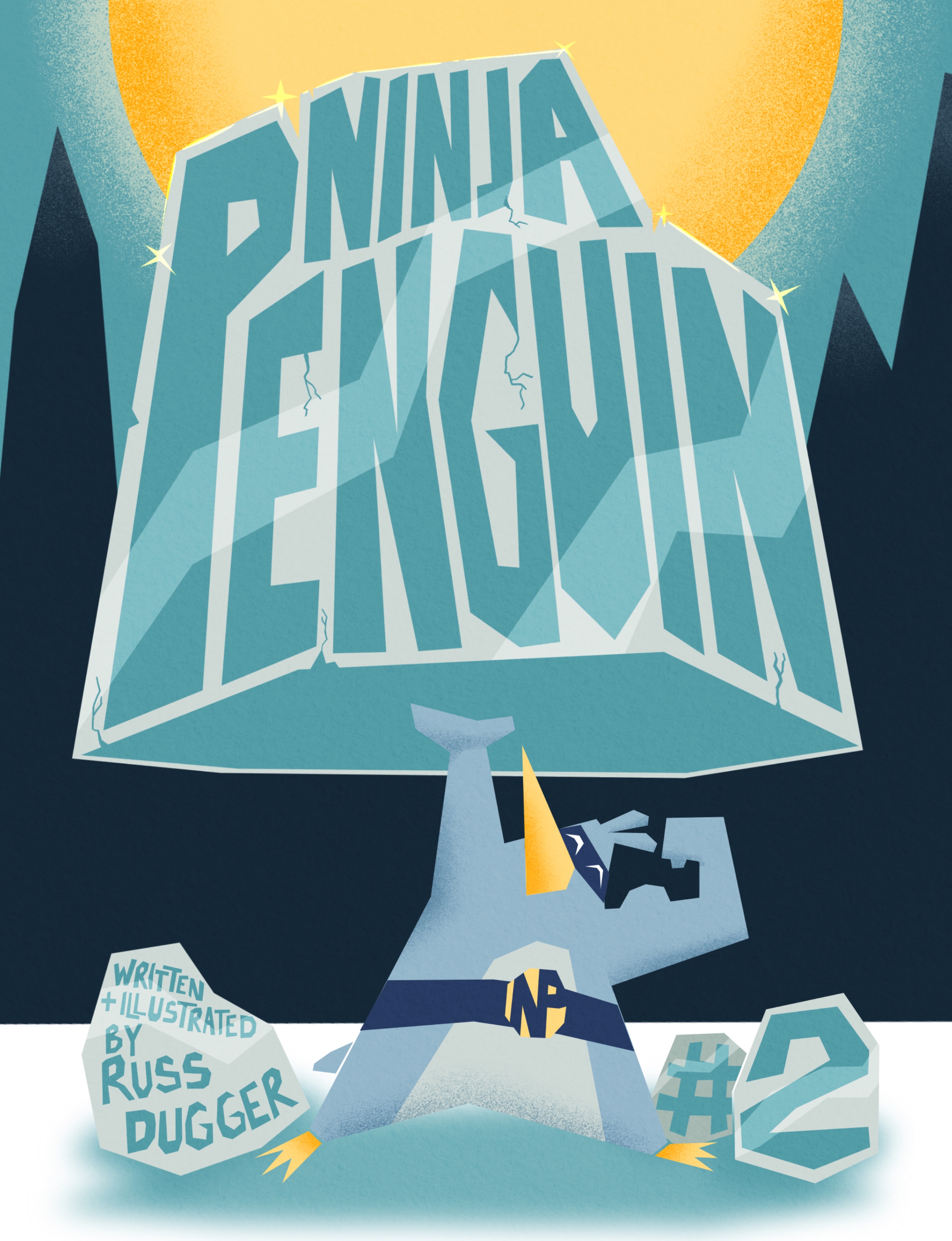 Ninja Penguin #2 comic cover