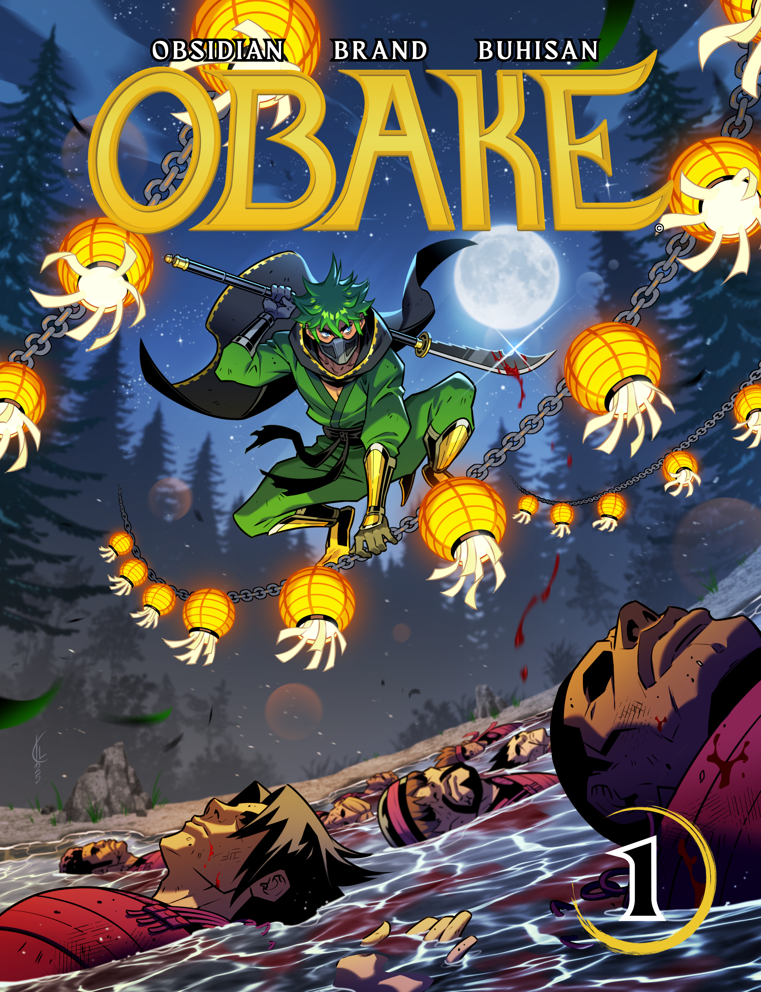 Obake: Issue #1 comic cover
