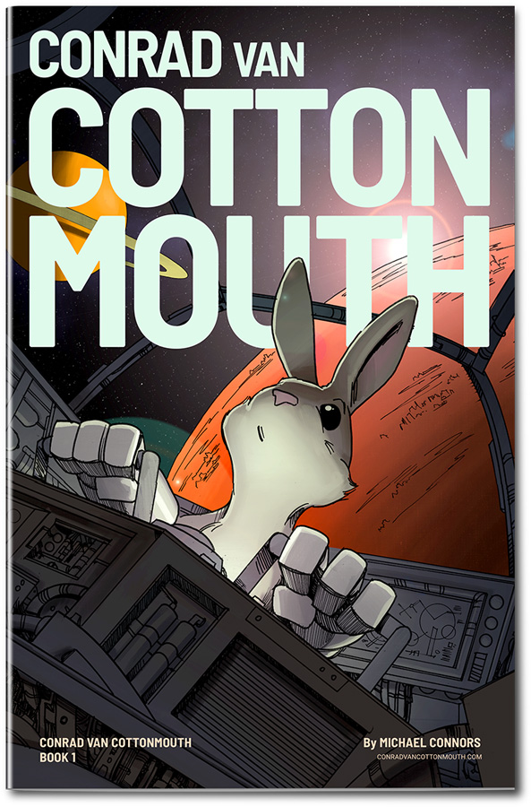 Conrad Van Cottonmouth #1 Digital comic cover