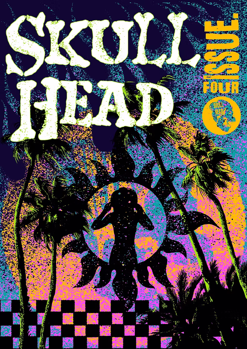 Skull Head Issue 4 comic cover
