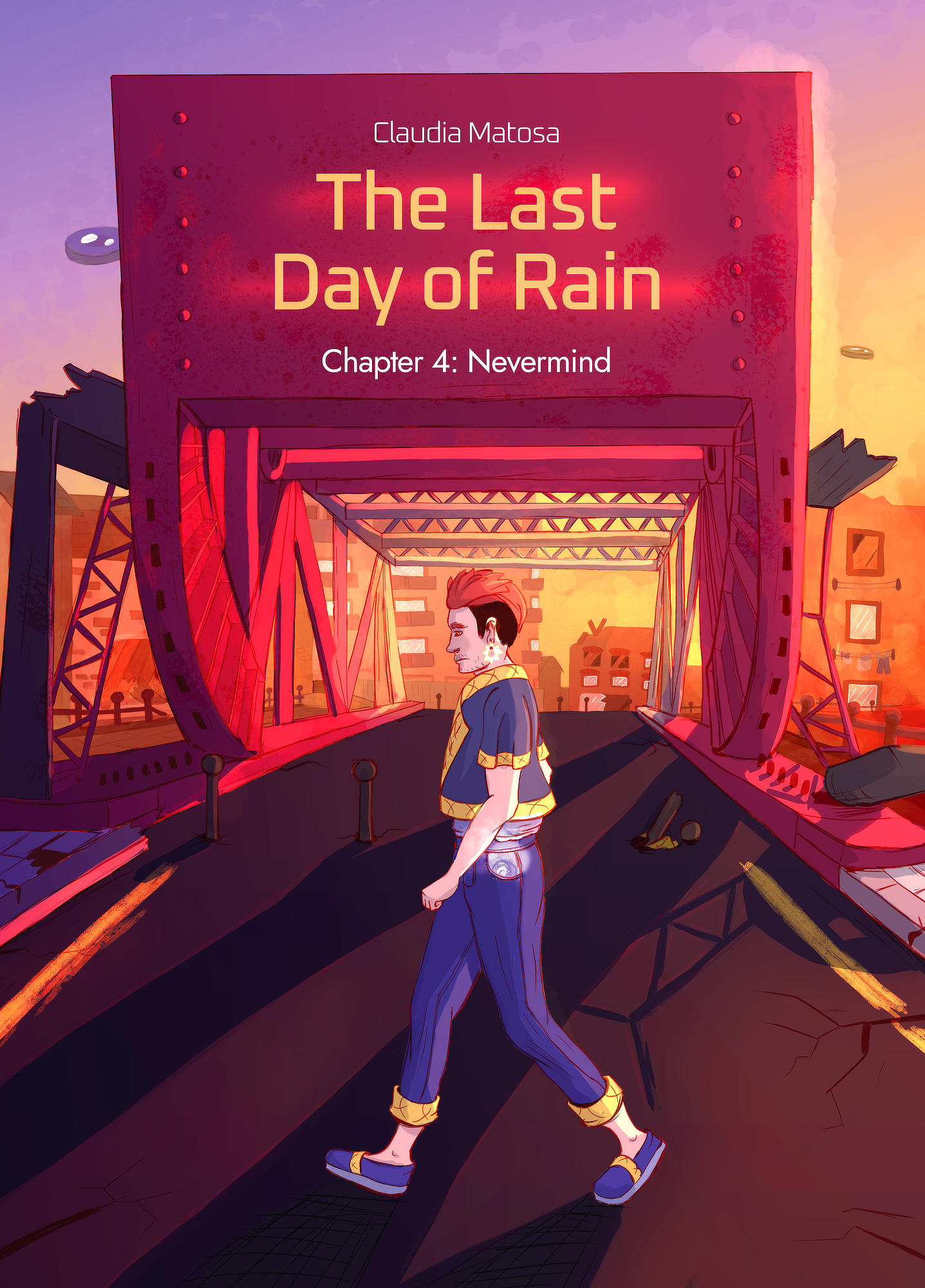 The Last Day of Rain #4: Nevermind comic cover