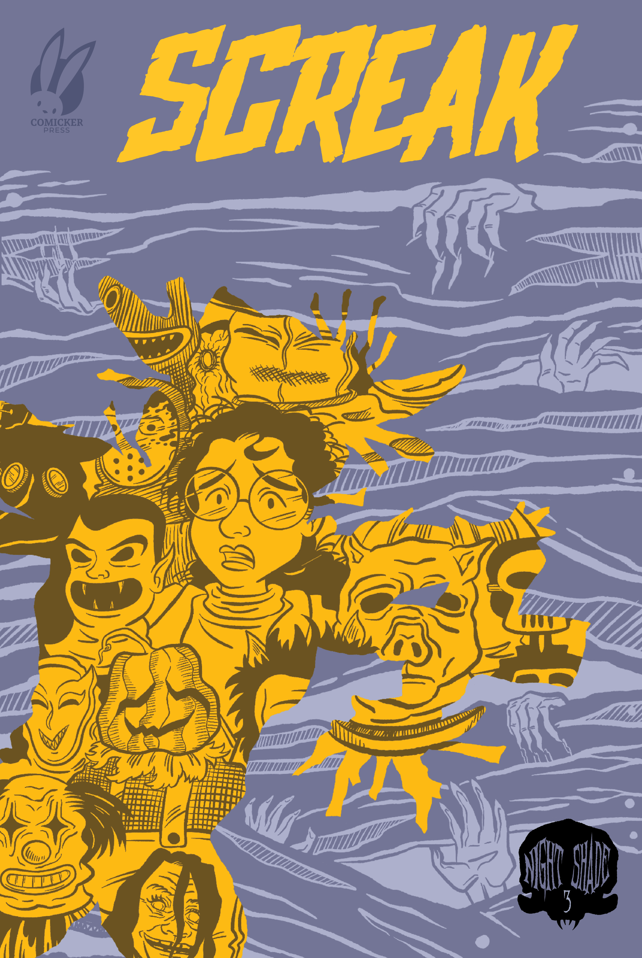 Screak: Nightshade Anthology Book 3 comic cover