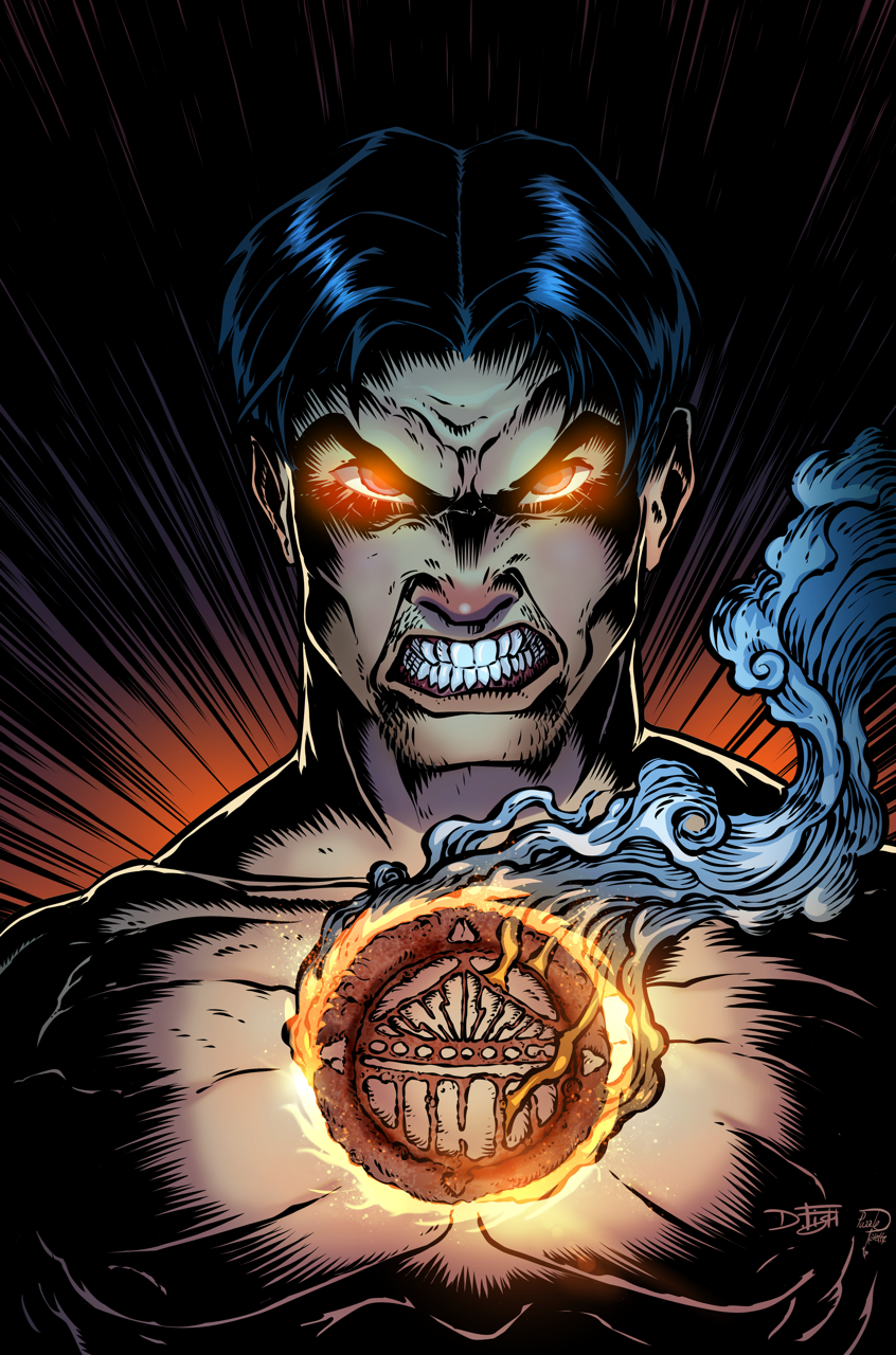 The Olympian #2 comic cover