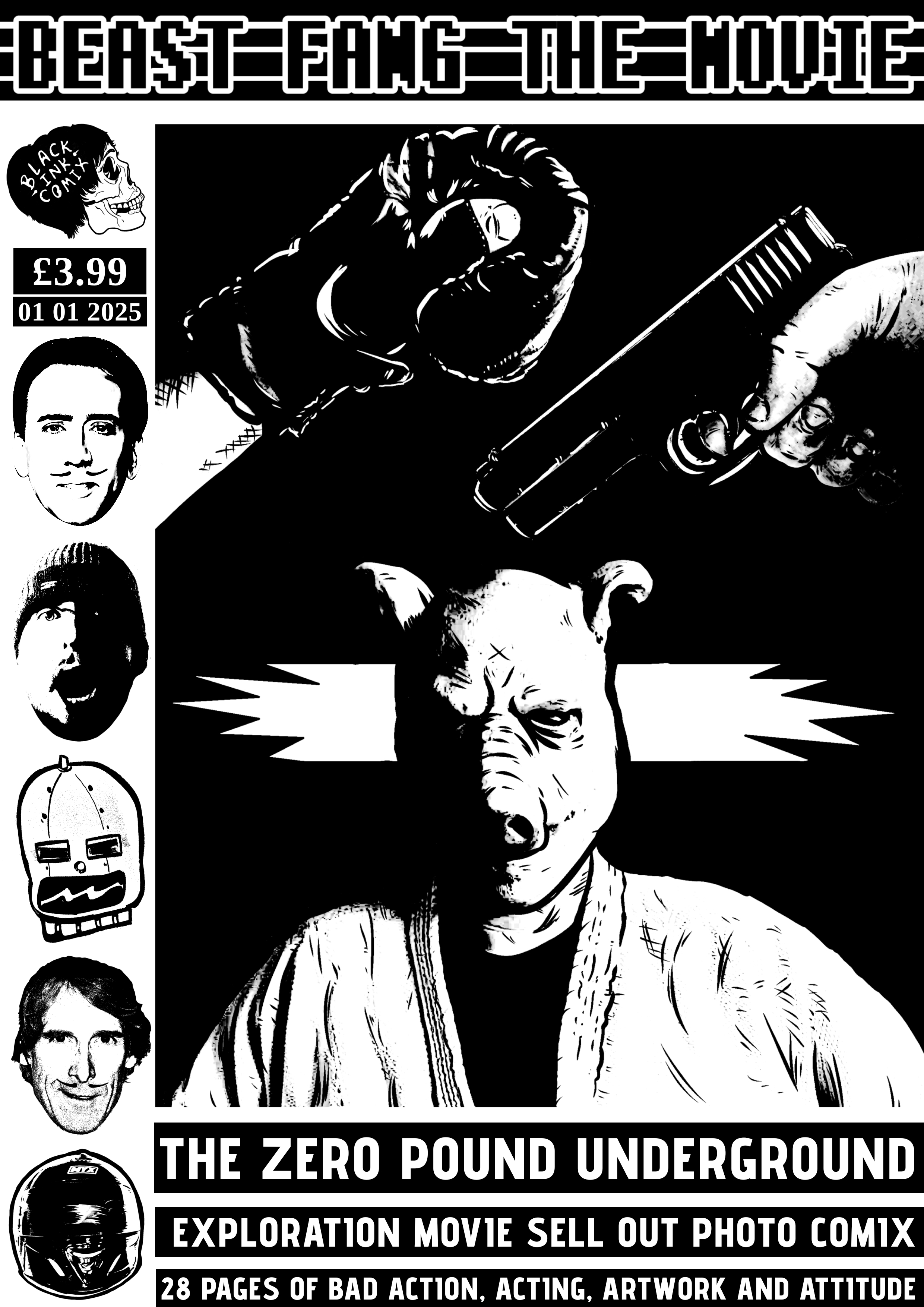 Beast Fang The Movie comic cover