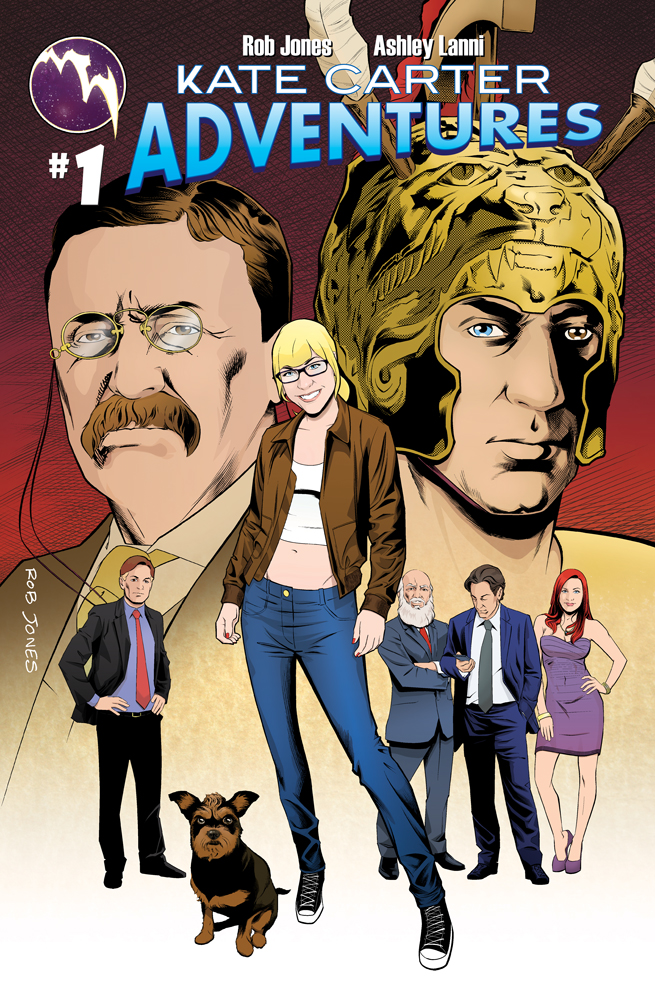 Kate Carter Adventures #1 comic cover