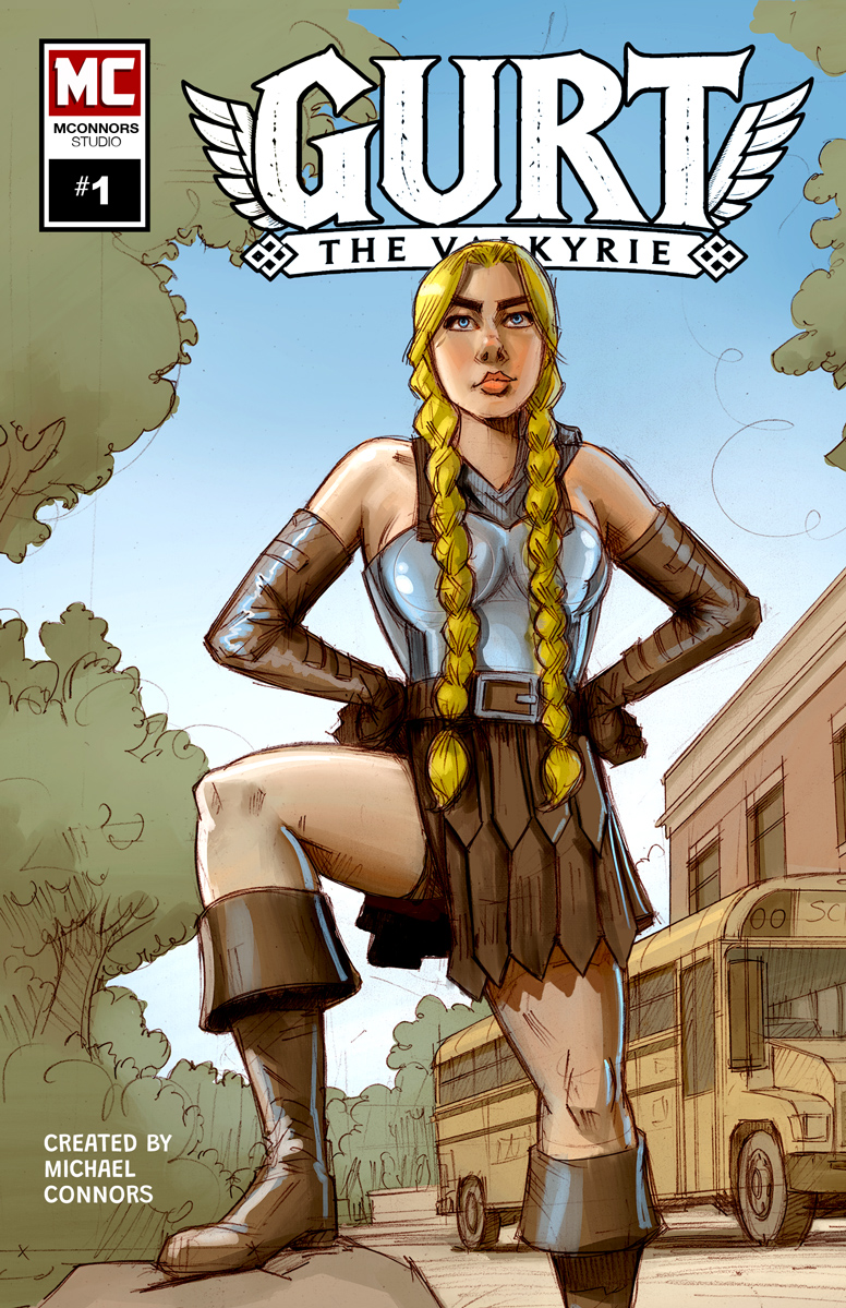 Gurt the Valkyrie comic cover