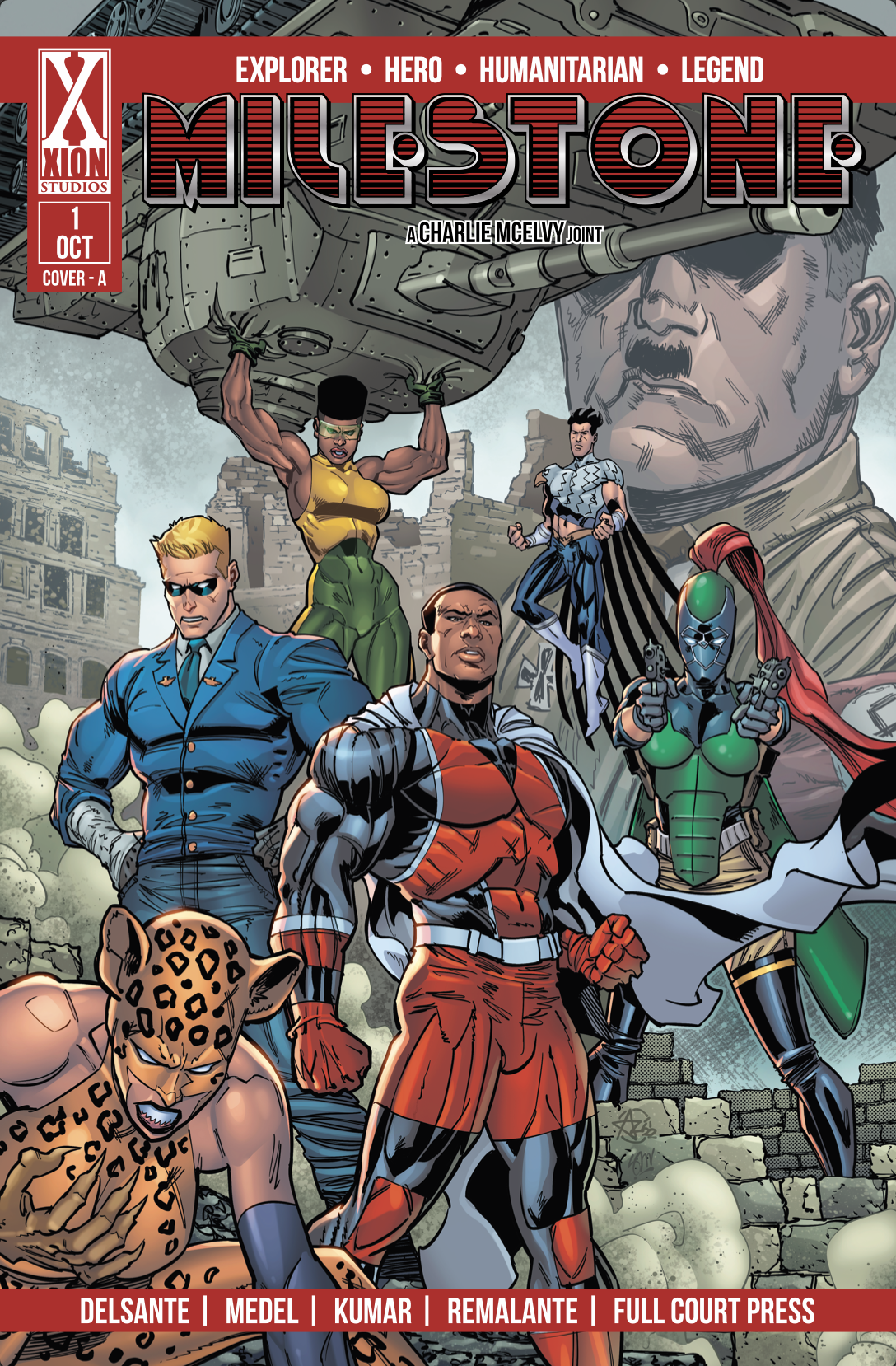 GodQuest featuring Milestone #1 comic cover