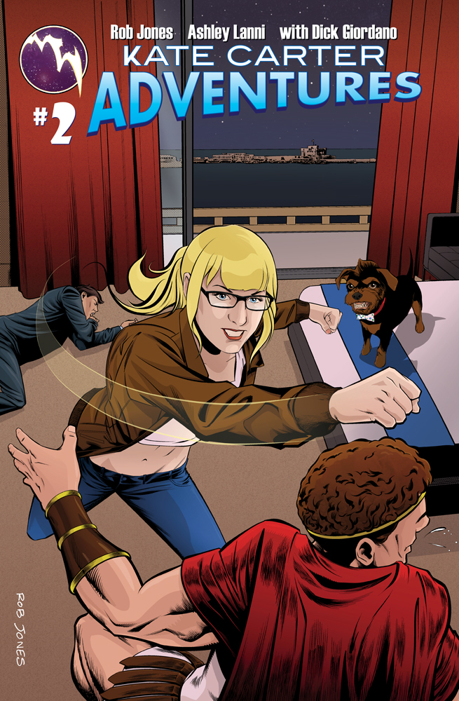 Kate Carter Adventures #2 comic cover