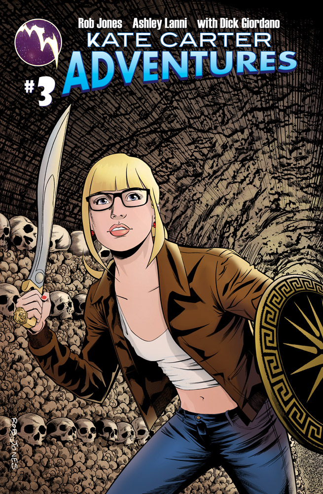 Kate Carter Adventures #3 comic cover